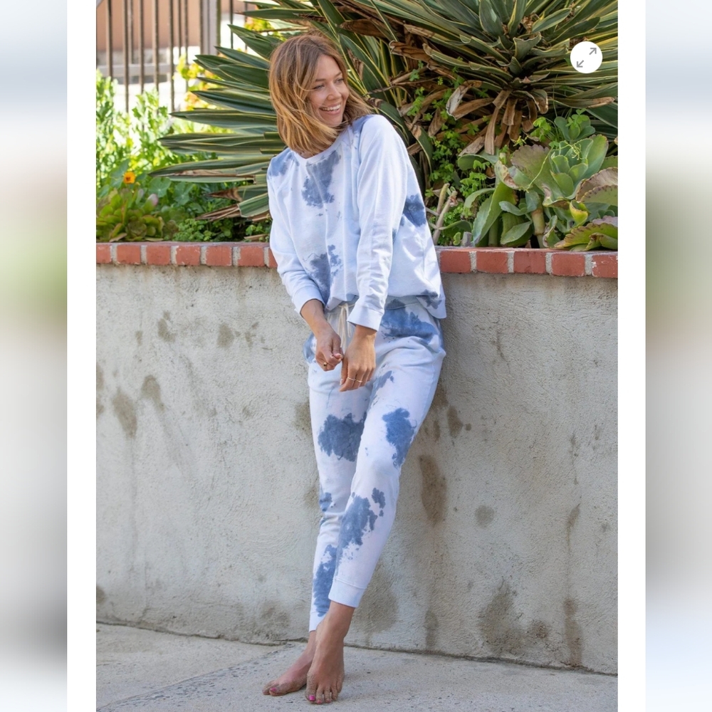 Moon Child Tie Dye Sweatshirt and Jogger Set